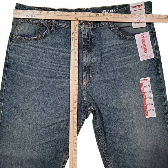 Wrangler Mens Free-to-Stretch Regular Fit Jean 40X30 - Picture 5 of 5